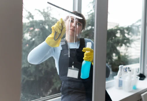Nettoyage de vitres intérieures et extérieures à Corbreuse